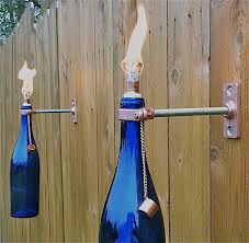 wine bottle torches