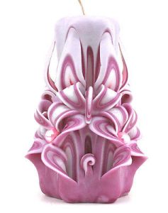 carved magic candle