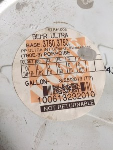 gray blog paint color