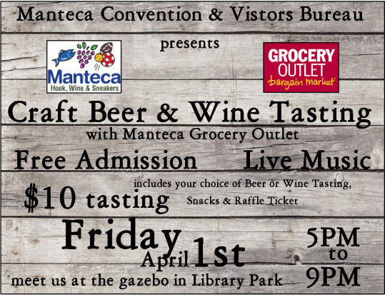 Craft Beer & Wine Tasting Sign